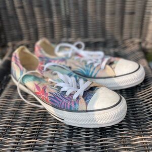 Converse Multicolor Tropical Print Women's Shoes